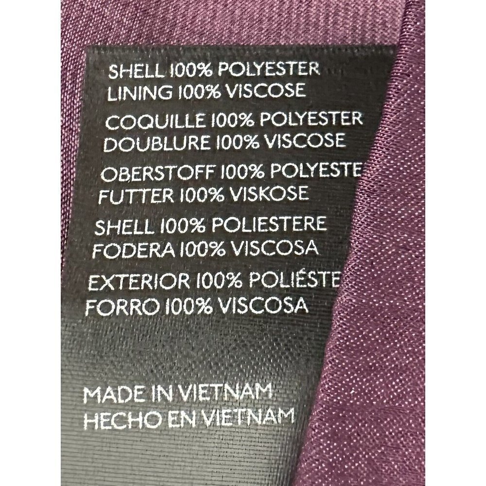 NWT Anthropologie The Somerset Maxi Dress XXS Purple - Picture 9 of 9
